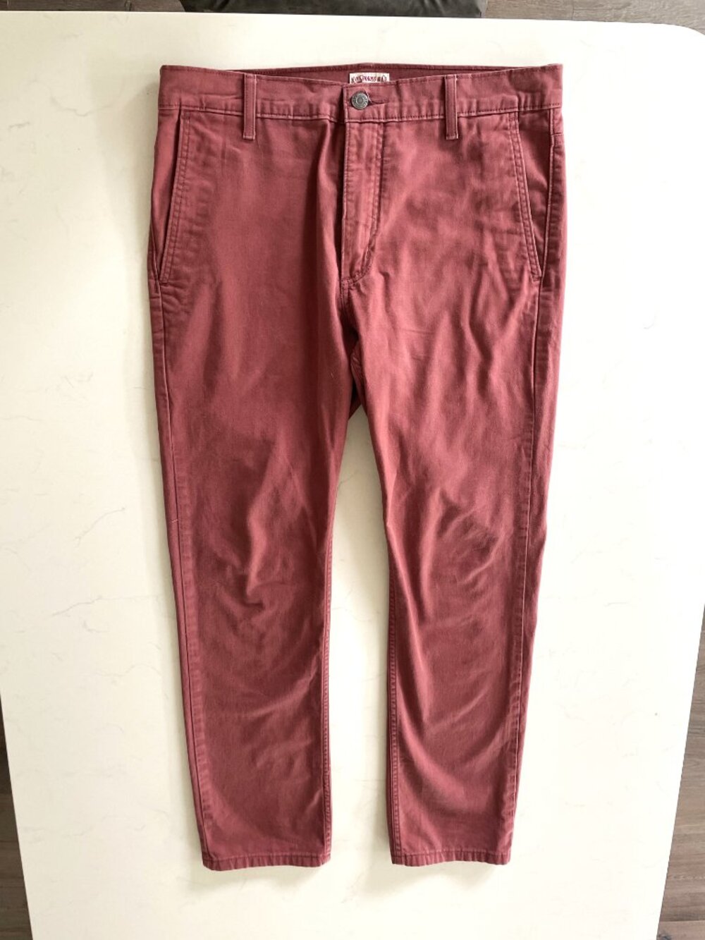 Levi Strauss Two Horse Brand Mens Slim Fit Trouser Pants 32x30 PC9-131510131